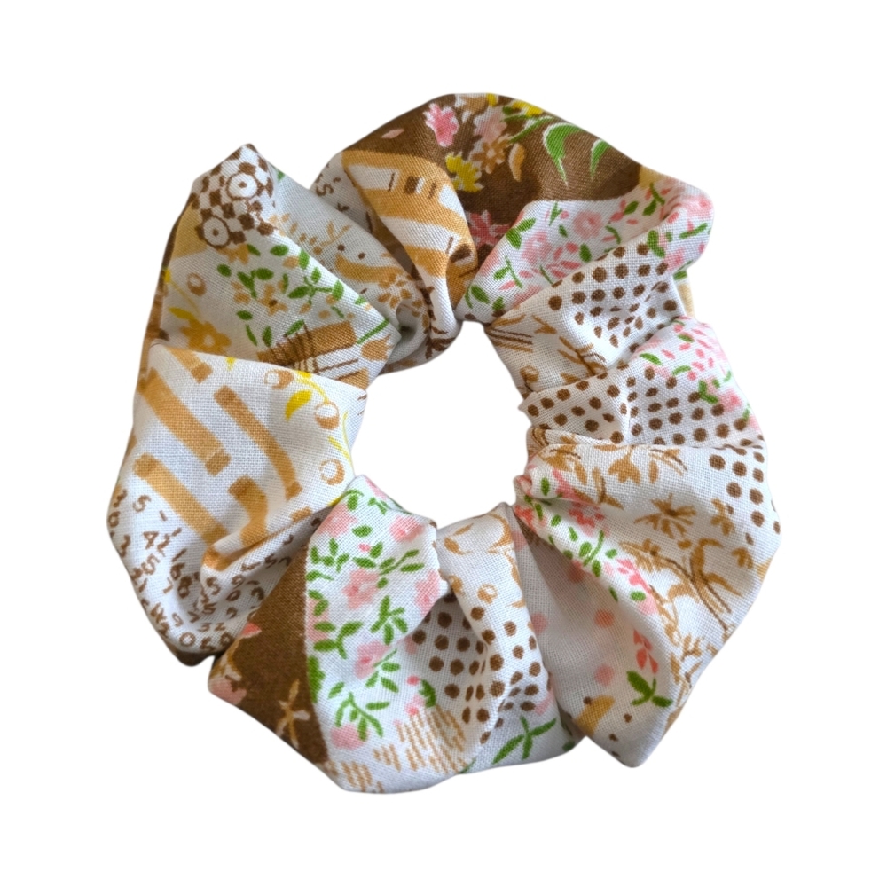 2/$5 Scrunchies (Add To Your‎ Bundle) Cottagecore Print Hair Tie Scrunchie